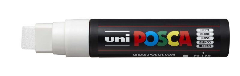 UNI POSCA PC 1 52 white