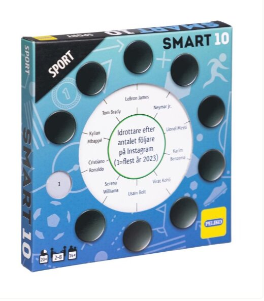 Smart 10 frågekort Sport