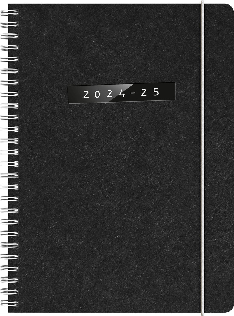 Kalender A5 Black mono Almanacksförlaget