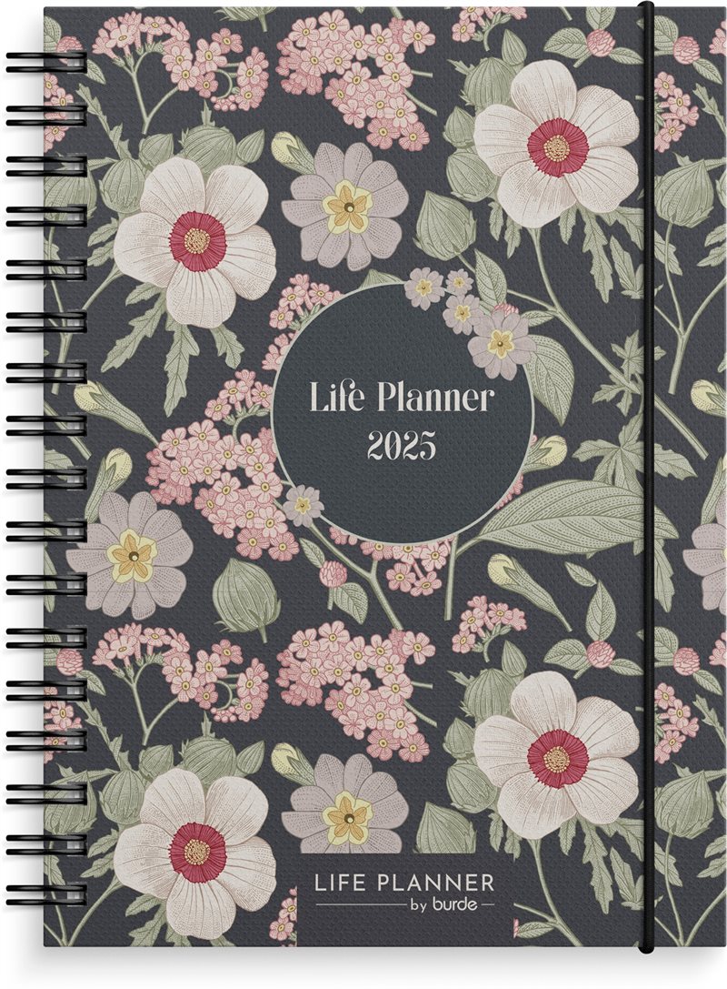 Kalender 2025 Life Planner Floral